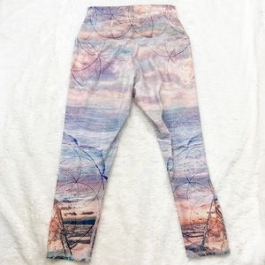 Evolution & Creation High Waist Crop Yoga Tights